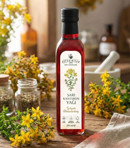 Doğal Sarı Kantaron Yağı