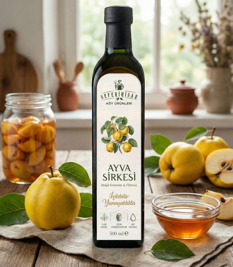 Doğal ayva sirkesi