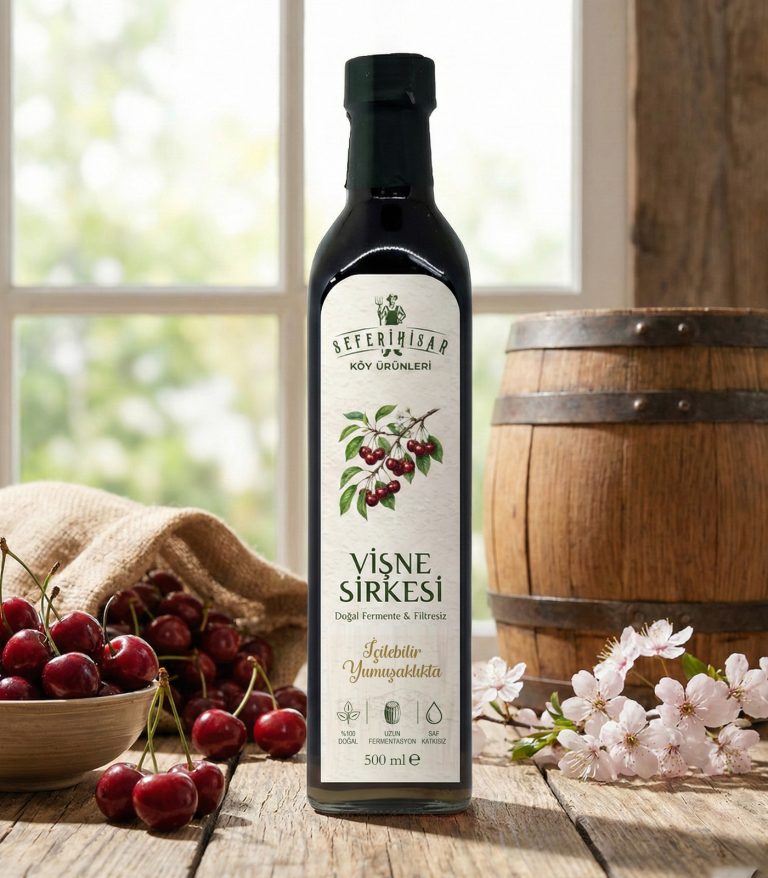 Seferihisar Köy Ürünleri 29 Doğal Vişne Sirkesi
