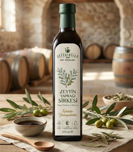Doğal Zeytin Yaprağı Sirkesi
