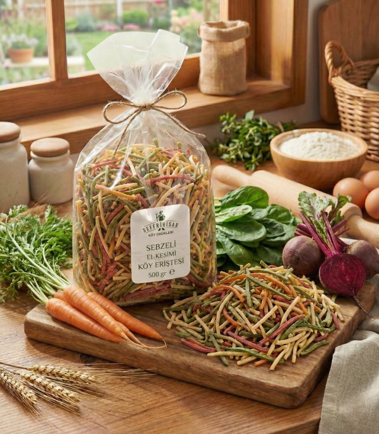 Seferihisar Köy Ürünleri 52 Sebzeli köy eriştesi