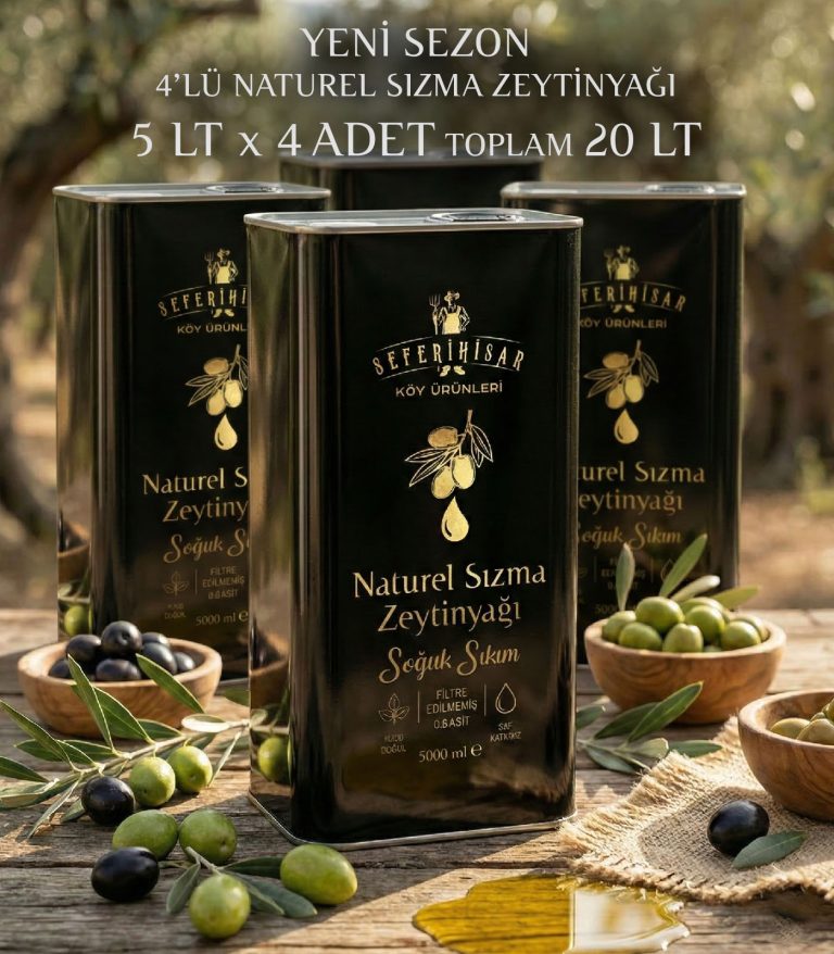 Naturel sızma zeytinyağı