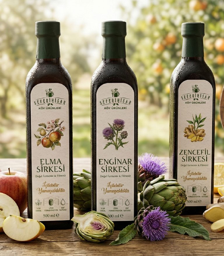 Doğal sirke seti