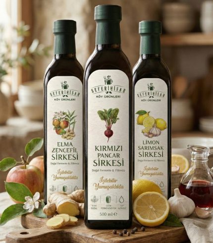 Doğal 3'lü sirke paketi