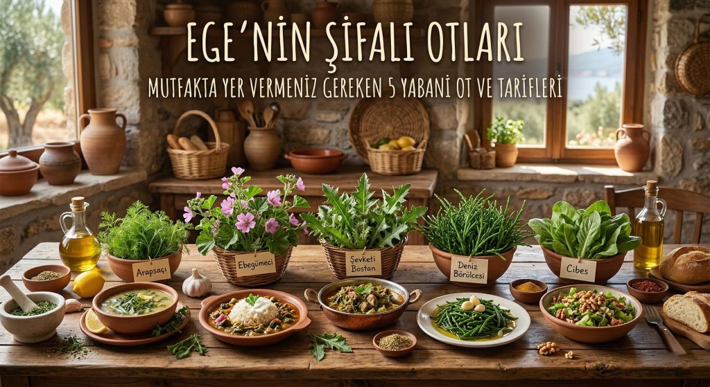 Ege’nin şifalı otları