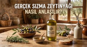 Gerçek sızma zeytinyağı