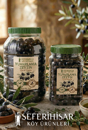 Doğal Ev Yapımı Yuvarlama Zeytin